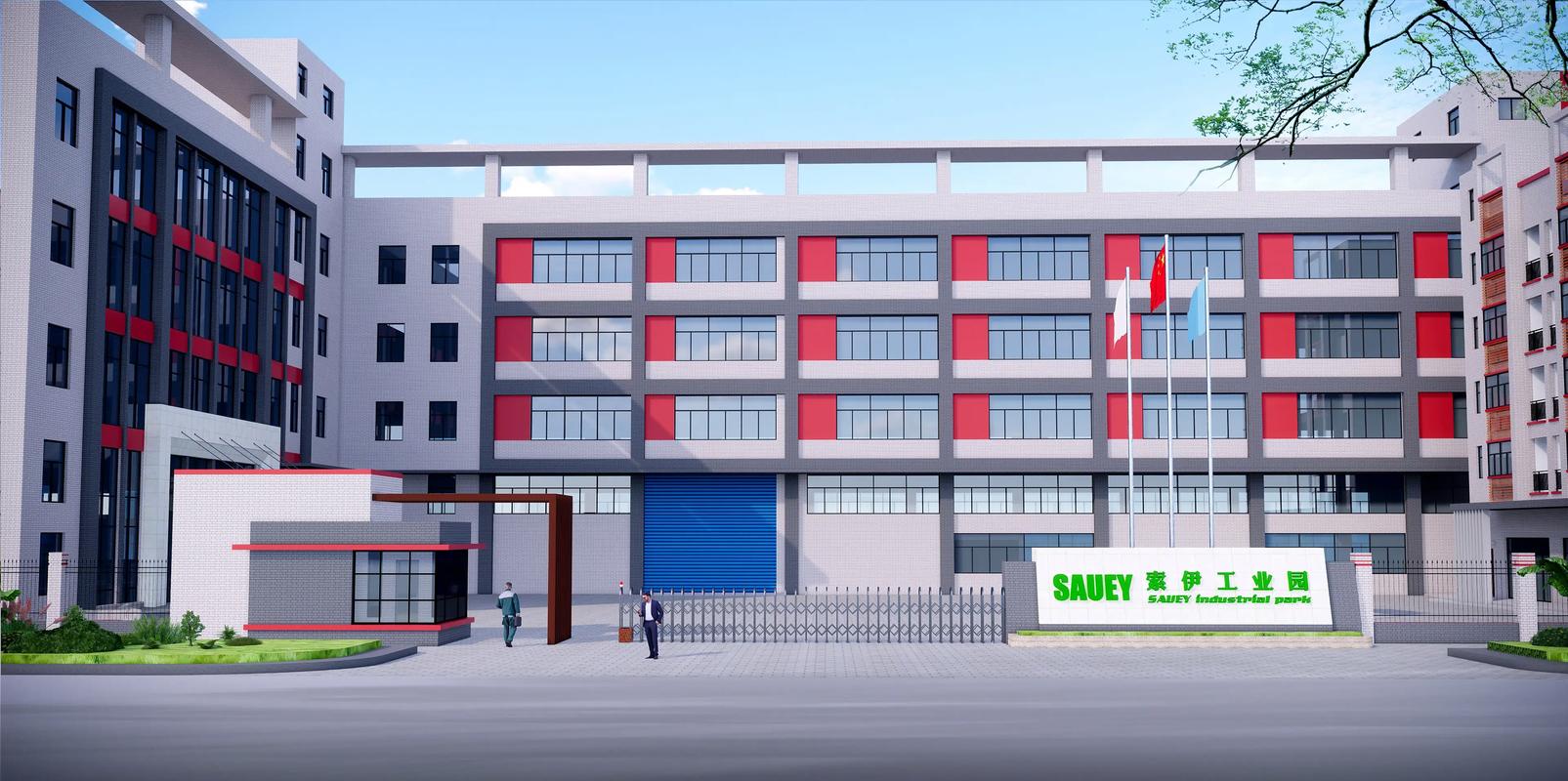 工业美学与品牌形象的交汇点 专业厂房大门口门头设计解析